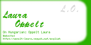 laura oppelt business card